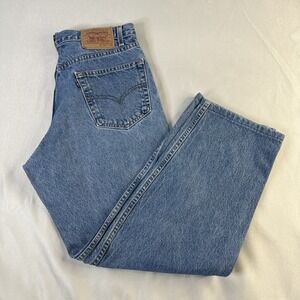 Vintage Levis Jeans Mens Size 32x29 Relaxed Straight Leg 90s 43901-7212
